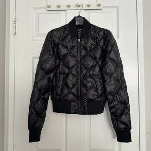 TNA Packable Quilted Down Bomber Jacket
